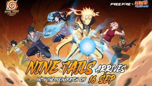 Free Fire x Naruto Shippuden: Bab 1 Serangan Ekor Sembilan Hadir!