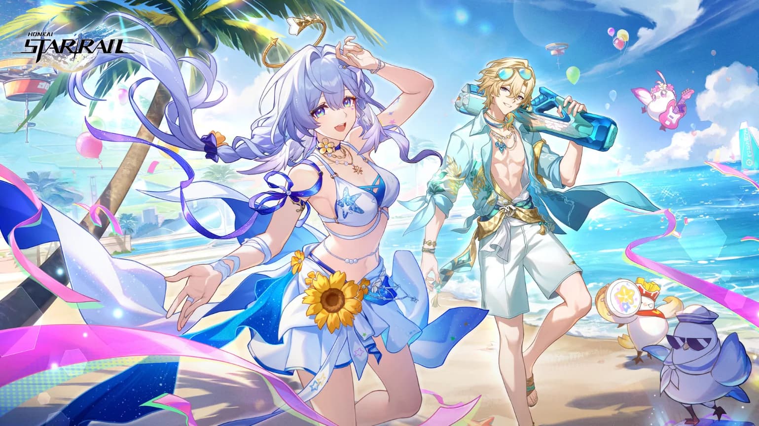 Honkai: Star Rail 4.5: Robin dan Aventurine Liburan di Astropolis!
