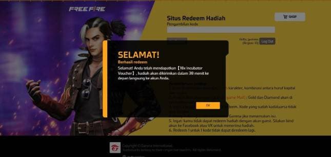 Kode Redeem FF Hari Ini: Buruan Klaim Hadiah Gratisan!
