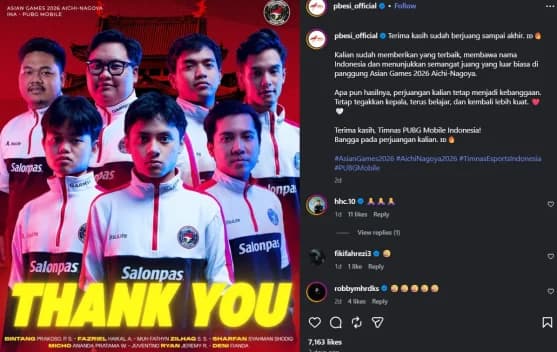 PUBG Mobile Asian Games: Indonesia Tanpa Medali, Thailand Dominasi