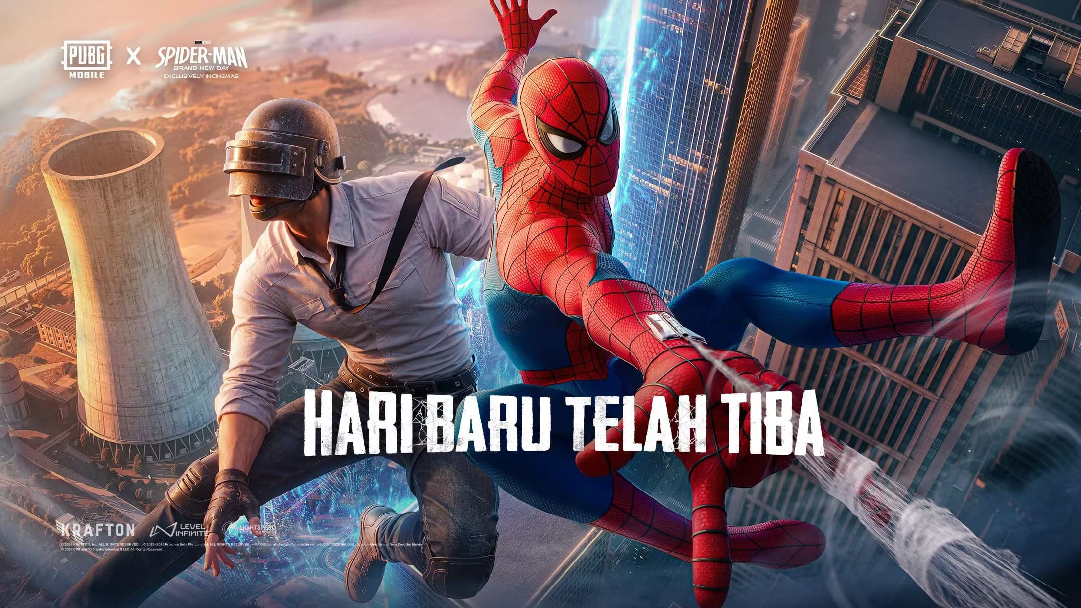 Siap-Siap! PUBG Mobile Hadirkan Kolaborasi Spider-Man di Update 4.5