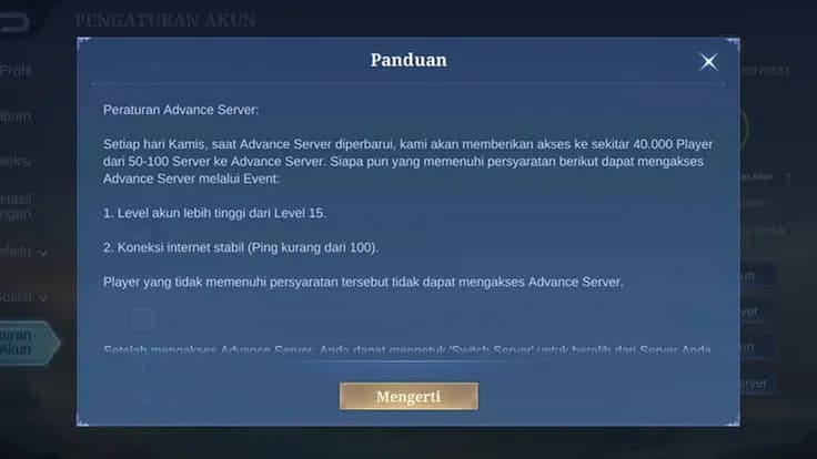 Update MLBB Advance Server: Argus & Edith Dapet Penyesuaian!
