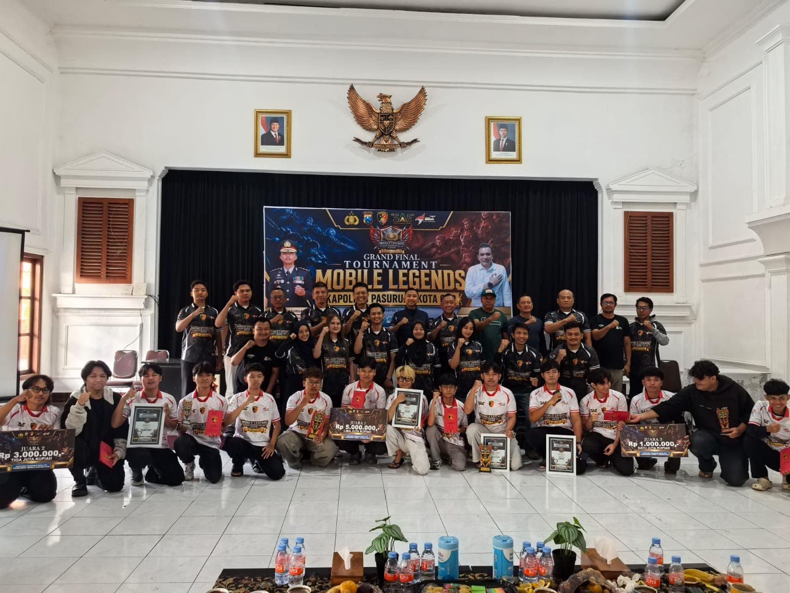 Turnamen MLBB Kapolres Pasuruan Kota: Ajang Mabar & Ikrar Kamtibmas